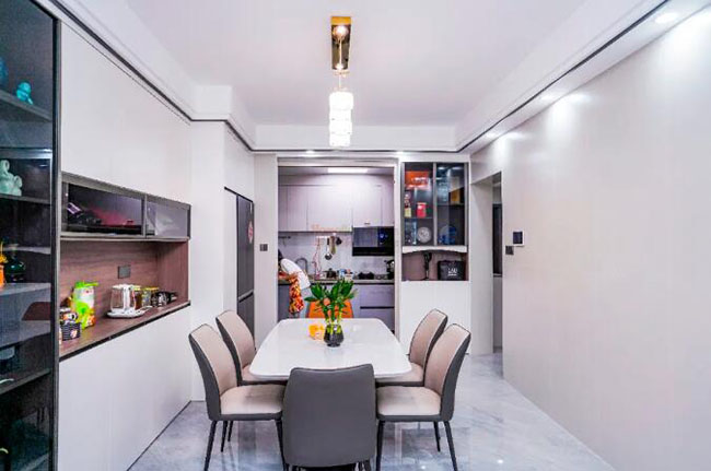 107㎡四居，簡約大方，功能完善，省錢可以參考這樣裝修！